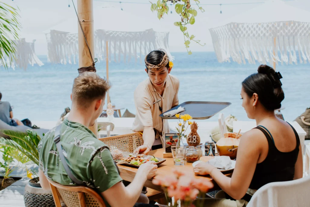 Penida Colada beachfront restaurant in Nusa Penida