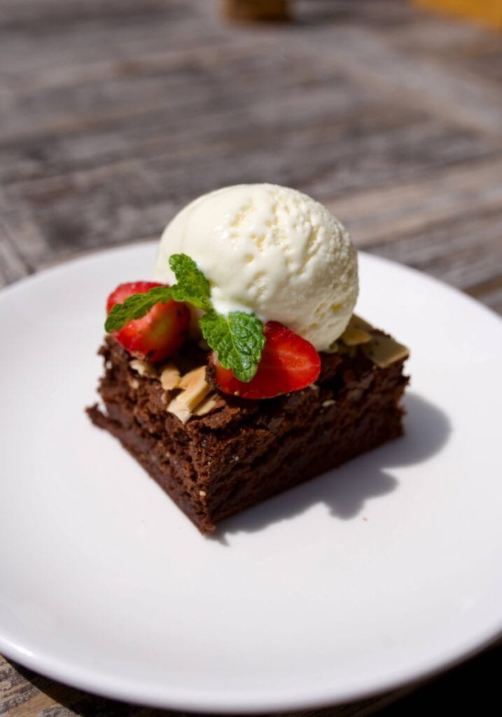 Dessert - Chocolate Brownie - Penida Colada - Nusa Penida