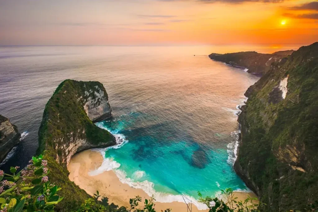 Is Nusa Penida worth visiting in 2026 view of Kelingking Cliff at sunrise